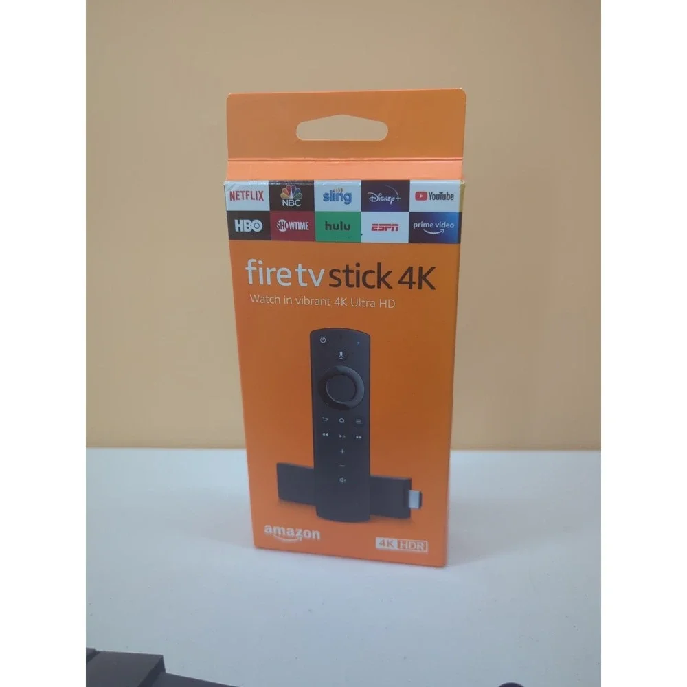 Amazon Fire TV Stick 4K UHD Streaming Media Player with Alexa Remote Plug Play - Picture 6 of 7